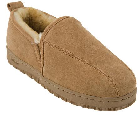 Lamo Sheepskin Men's Romeo Slippers - Chestnut
