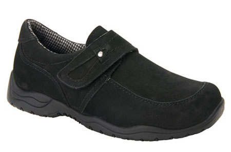 Drew Shoes Womens Antwerp - Black Nubuck