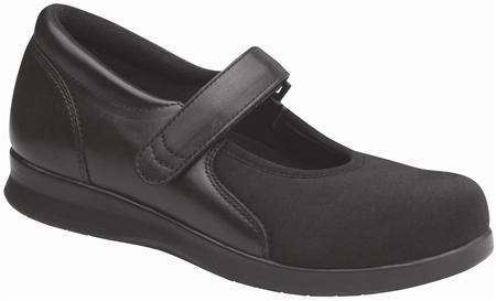 Drew Shoes Women's Bloom II Mary Jane Shoes - Black Stretch