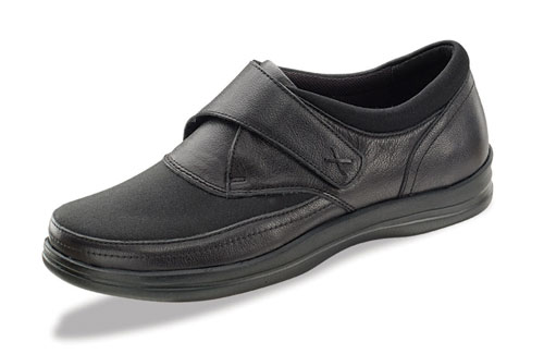 Apex Womens Emmy Monk Strap - Black