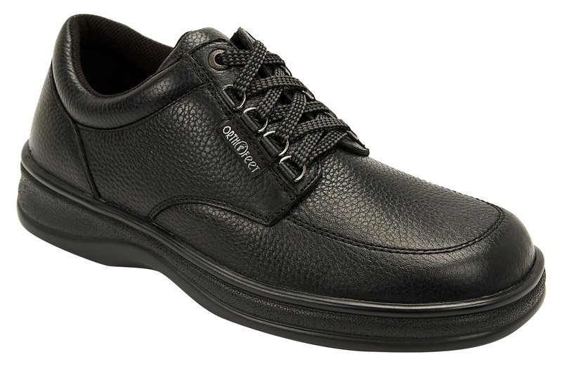 Orthofeet Shoes 410 Men's Lace-up - Black
