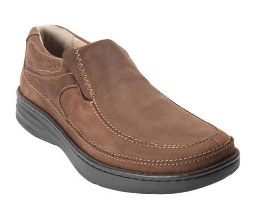 Drew Shoes Mens Bexley - Brown Nubuck