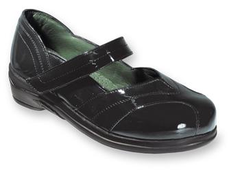 Nature's Stride Shelby Therapeutic Shoes for Women - Black Patent