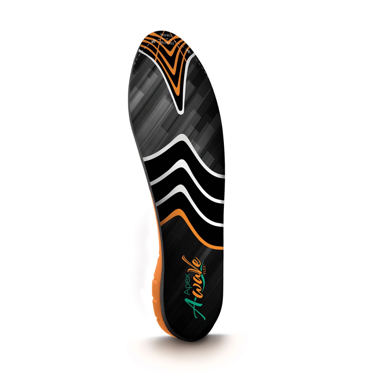 Apex A Wave Orthotic Support Insoles - Flex