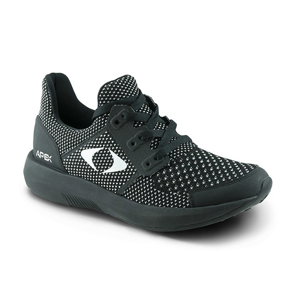 Apex Women's Performance Athletic Sneaker in Black