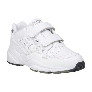 Propet Mens Stability Walker Strap in White